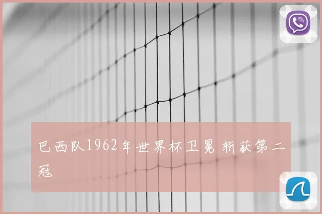 巴西队1962年世界杯卫冕 斩获第二冠