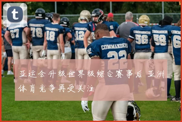 亚运会升级世界级综合赛事后 亚洲体育竞争再受关注