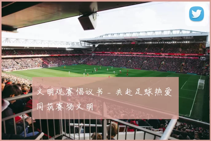 文明观赛倡议书 _ 共赴足球热爱 同筑赛场文明